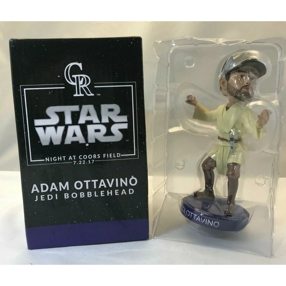 NIB Adam Ottavino Star Wars Jedi Bobblehead Colorado Rockies‎ July 22, 2017